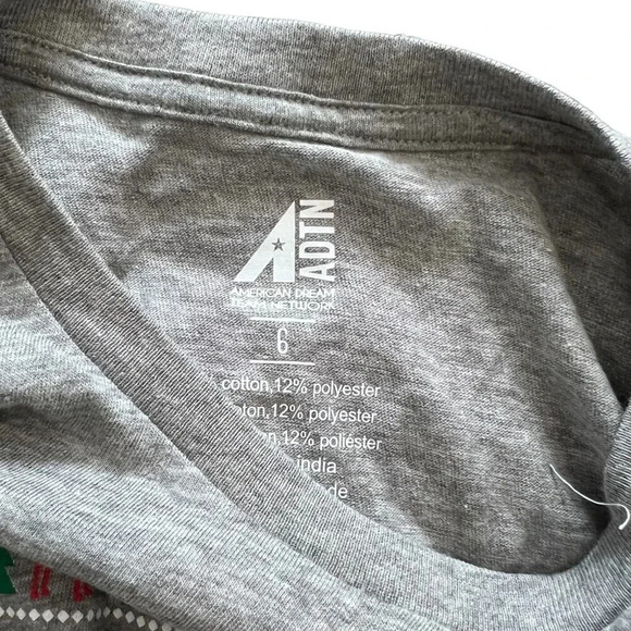 ADTN Gray Gamer Christmas Tee 6 - Picture 2 of 2